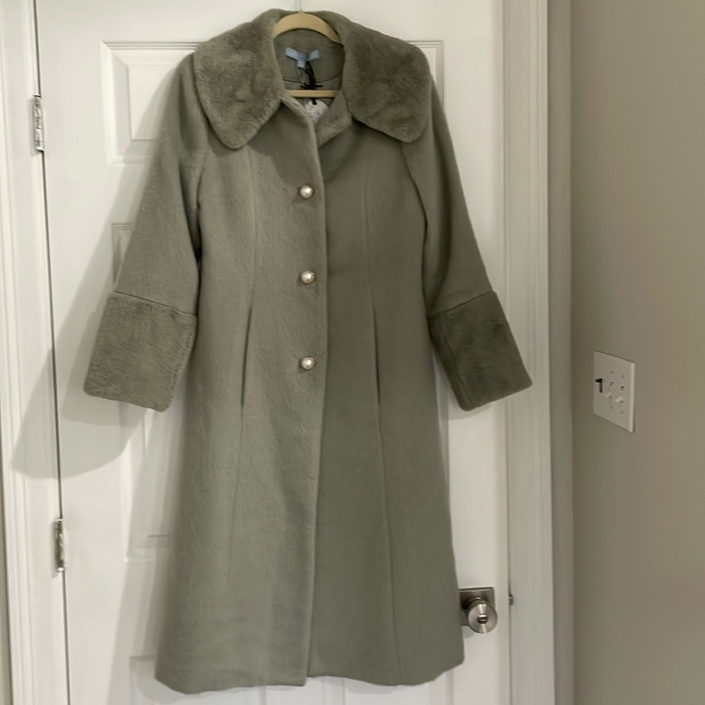 NWT Antonio Melani x Nicola Bathie Vivienne Coat - Picture 6 of 13